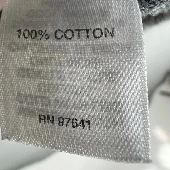 J Jill Pure Jill Women M Relaxed Fit Dark Gray Long-Sleeve Cotton Top Crew Neck - Picture 10 of 12